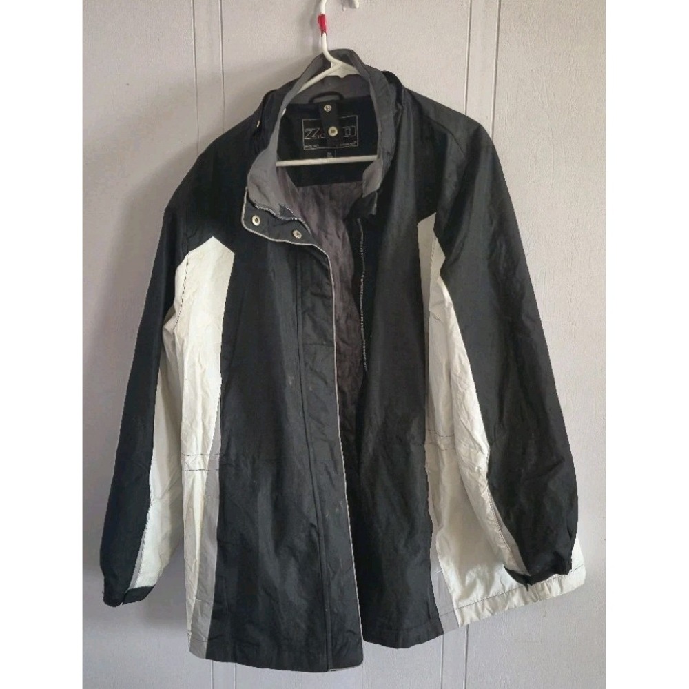 Below Zero by Rothschild Men's 3X Winter Jacket Black &‎ White